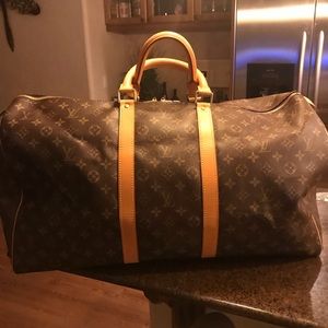 LouisVuitton Keepall 55 Travel Bag